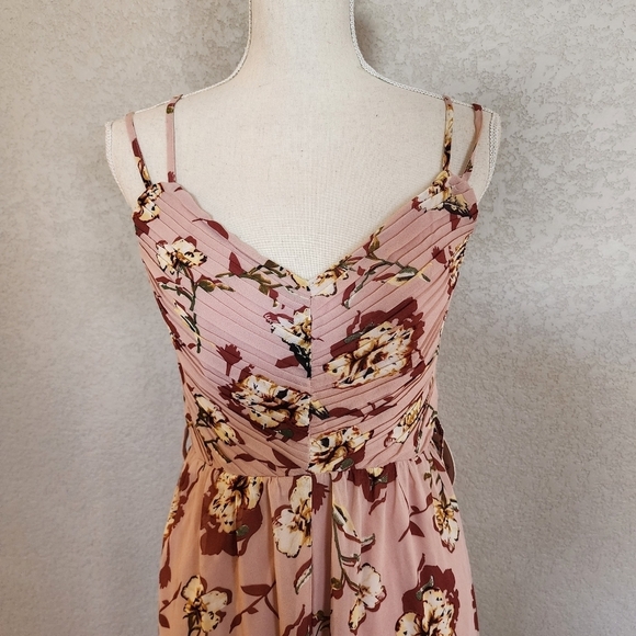 Milk & Honey maxi floral dress size Small New - Picture 2 of 10
